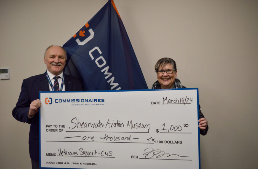 Shearwater Aviation Museum improves accessibility thanks to CNS Donation