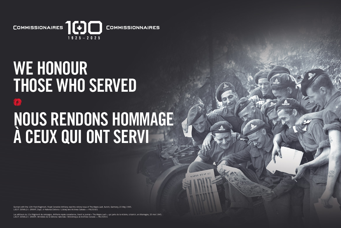 Nous Rendons hommage à ceux qui ont servi